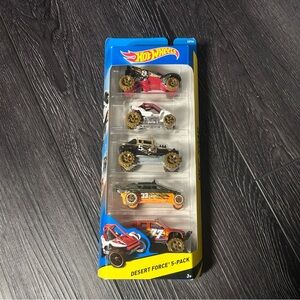 Hot Wheels Desert Force 5-pack Off Road NEW Diecast Toy Car